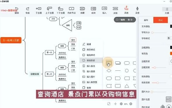 如何做思维导图版旅游攻略、五一假期赶紧上车啦!(生活篇)哔哩哔哩bilibili