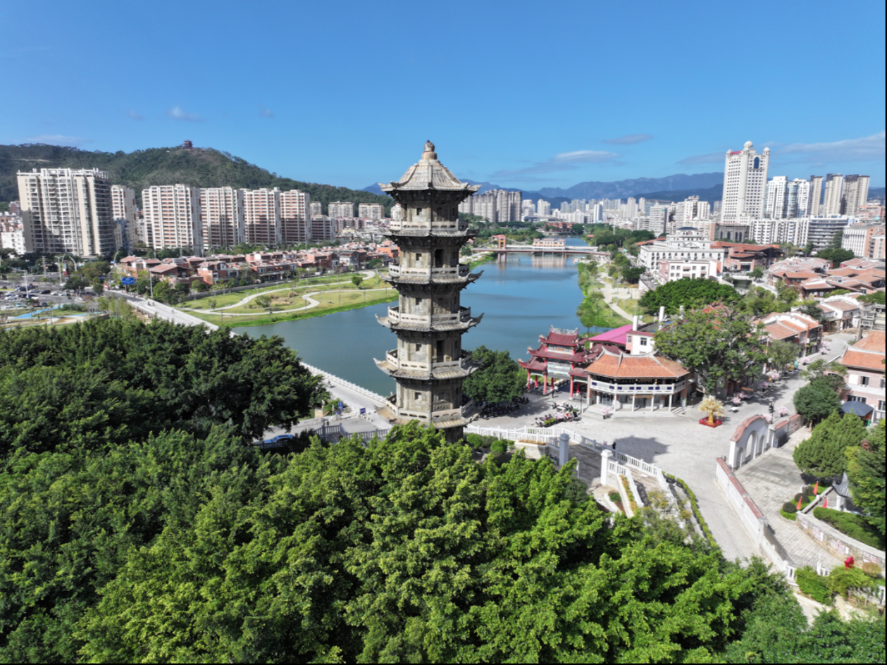 福清最美明代古石塔"瑞云塔"