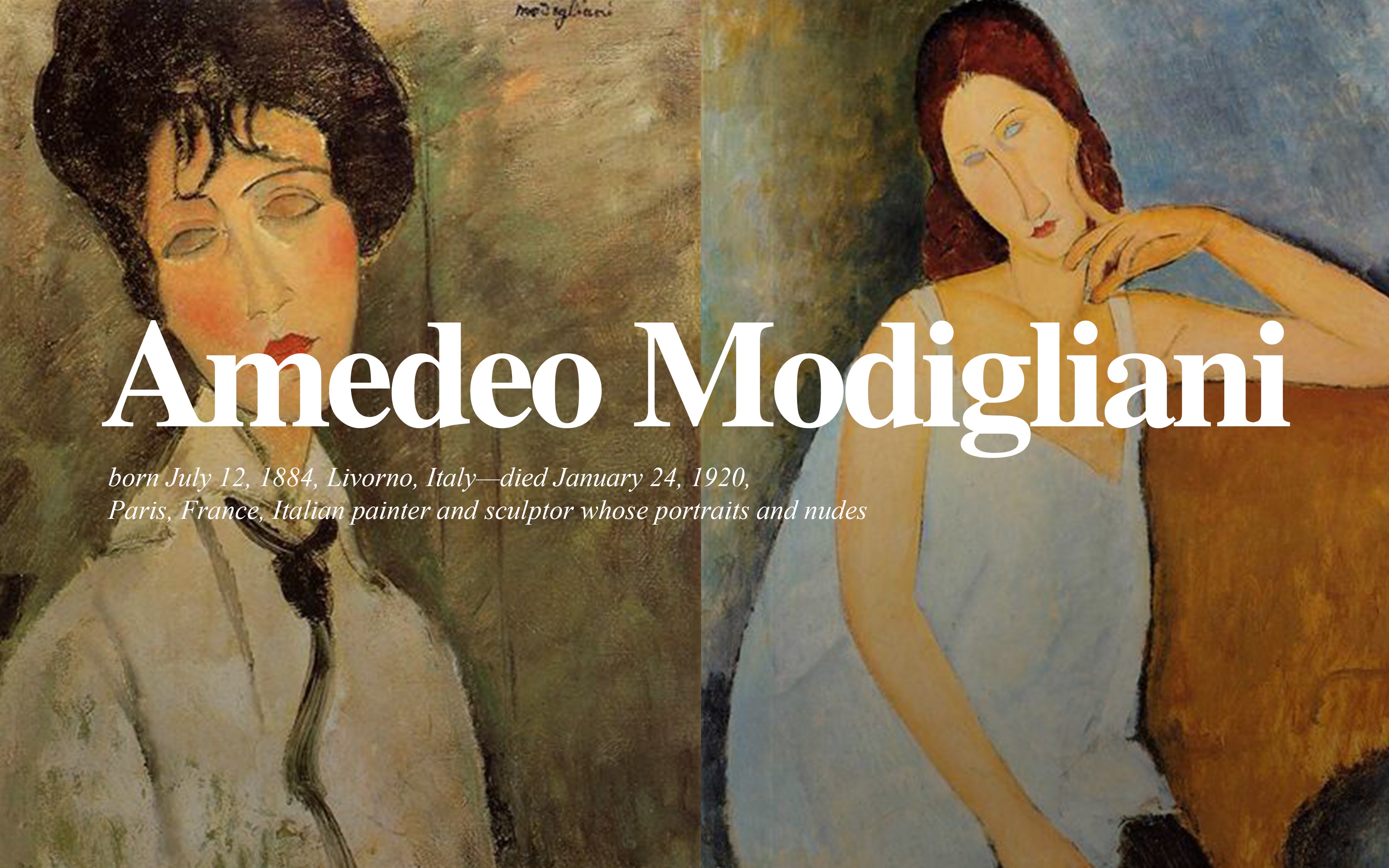 【遇见艺术】阿米地奥ⷮŠ莫迪里阿尼 Amedeo Modigliani | 优雅与颓废哔哩哔哩bilibili