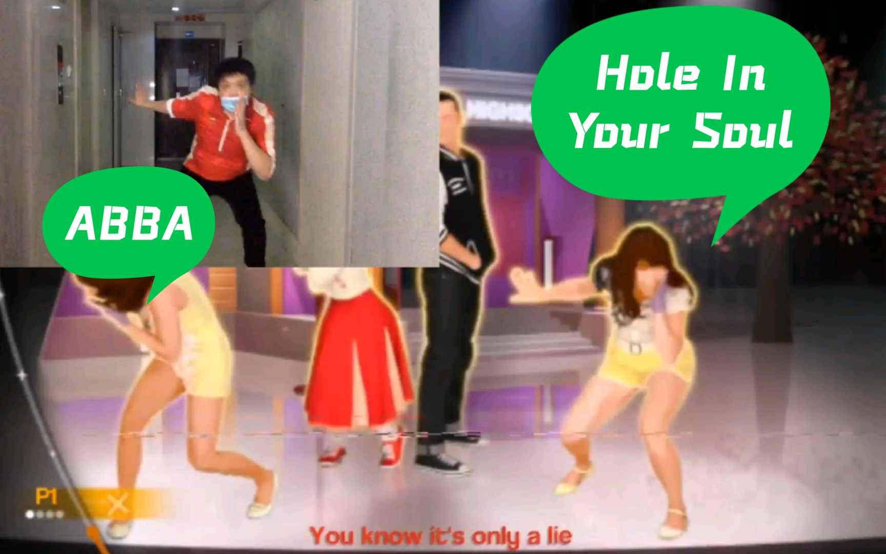 [图]Just Dance 舞力全开 ABBA 专题 直播练习 Hole In Your Soul