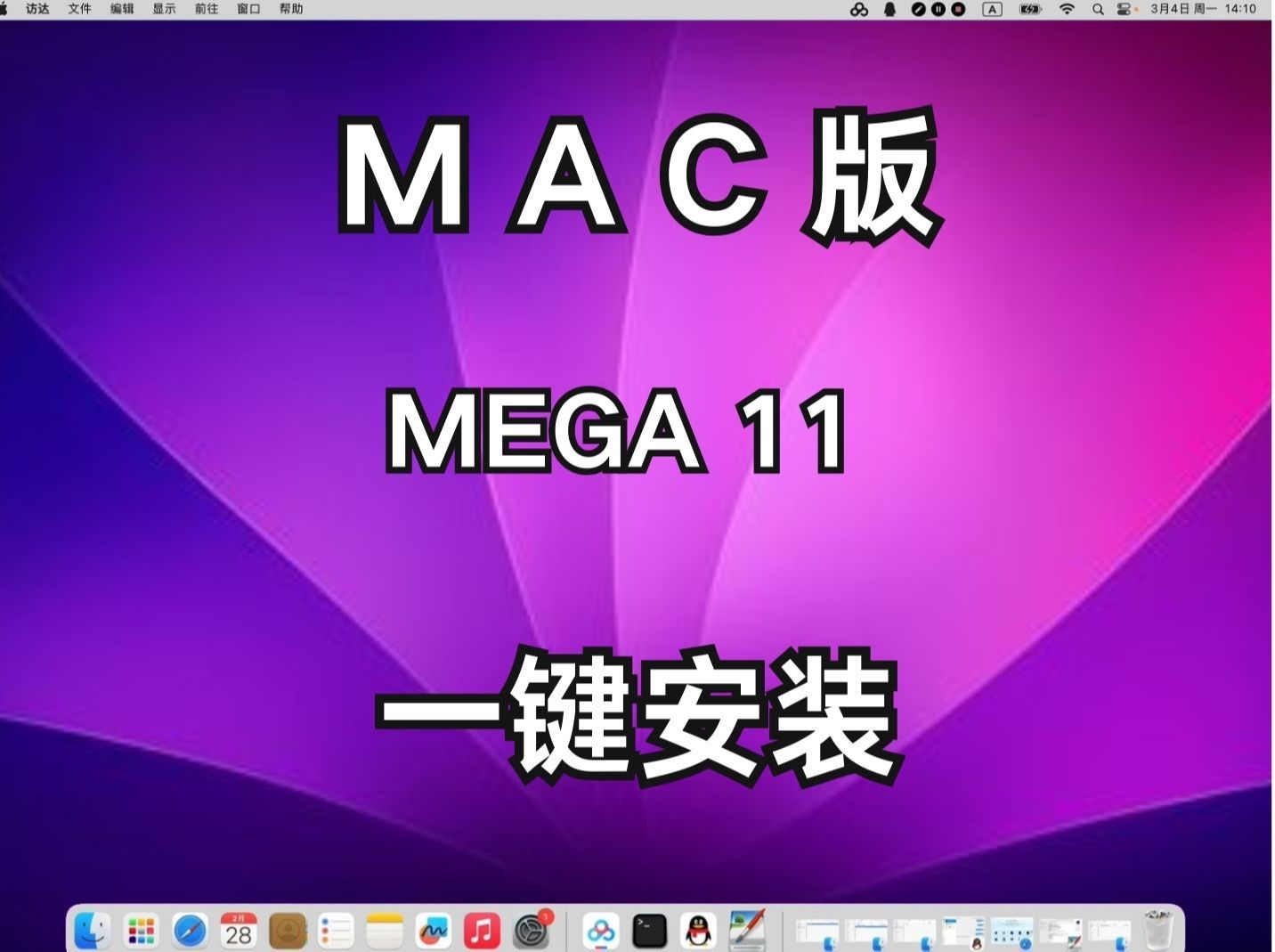 Mega 11软件安装下载教程,哪里下载?哔哩哔哩bilibili