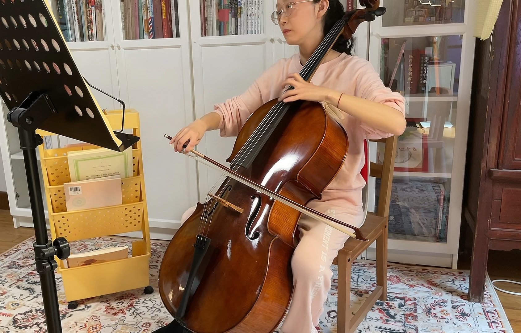 大提琴学习六六月萨马蒂尼《g大调奏鸣曲第一乐章》