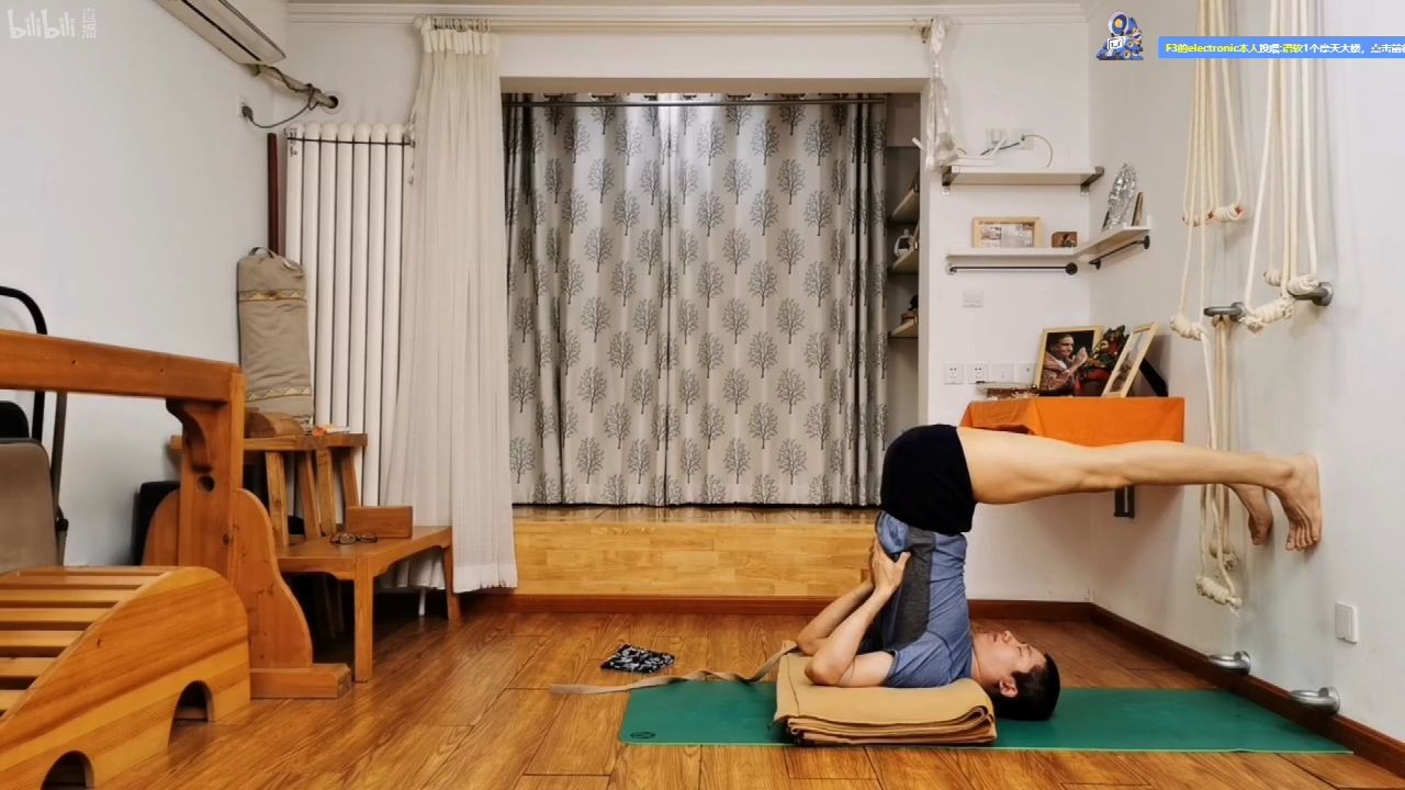 艾扬格瑜伽入门 17 肩倒立 salamba sarvangasana