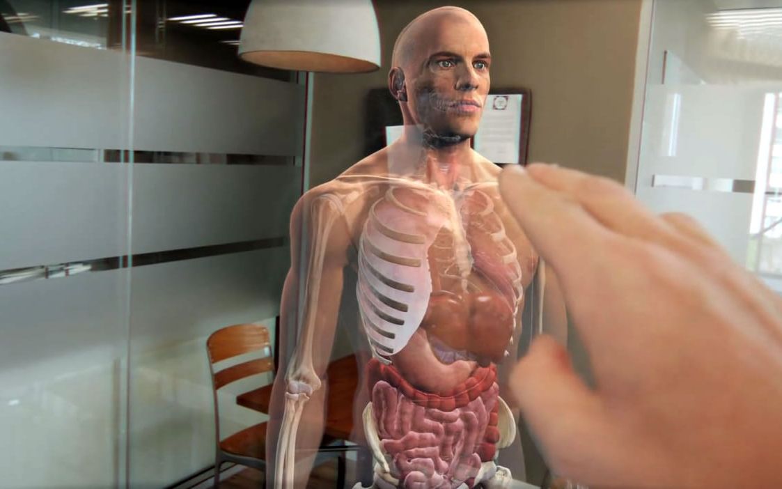 立体全身解剖模拟图片
