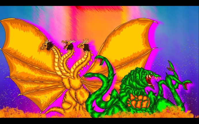 【动画】昭和基多拉vs碧奥兰蒂