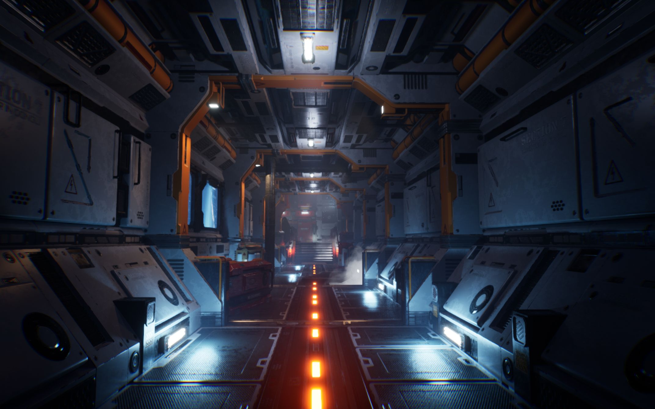 ue4作品展示-写实科幻场景