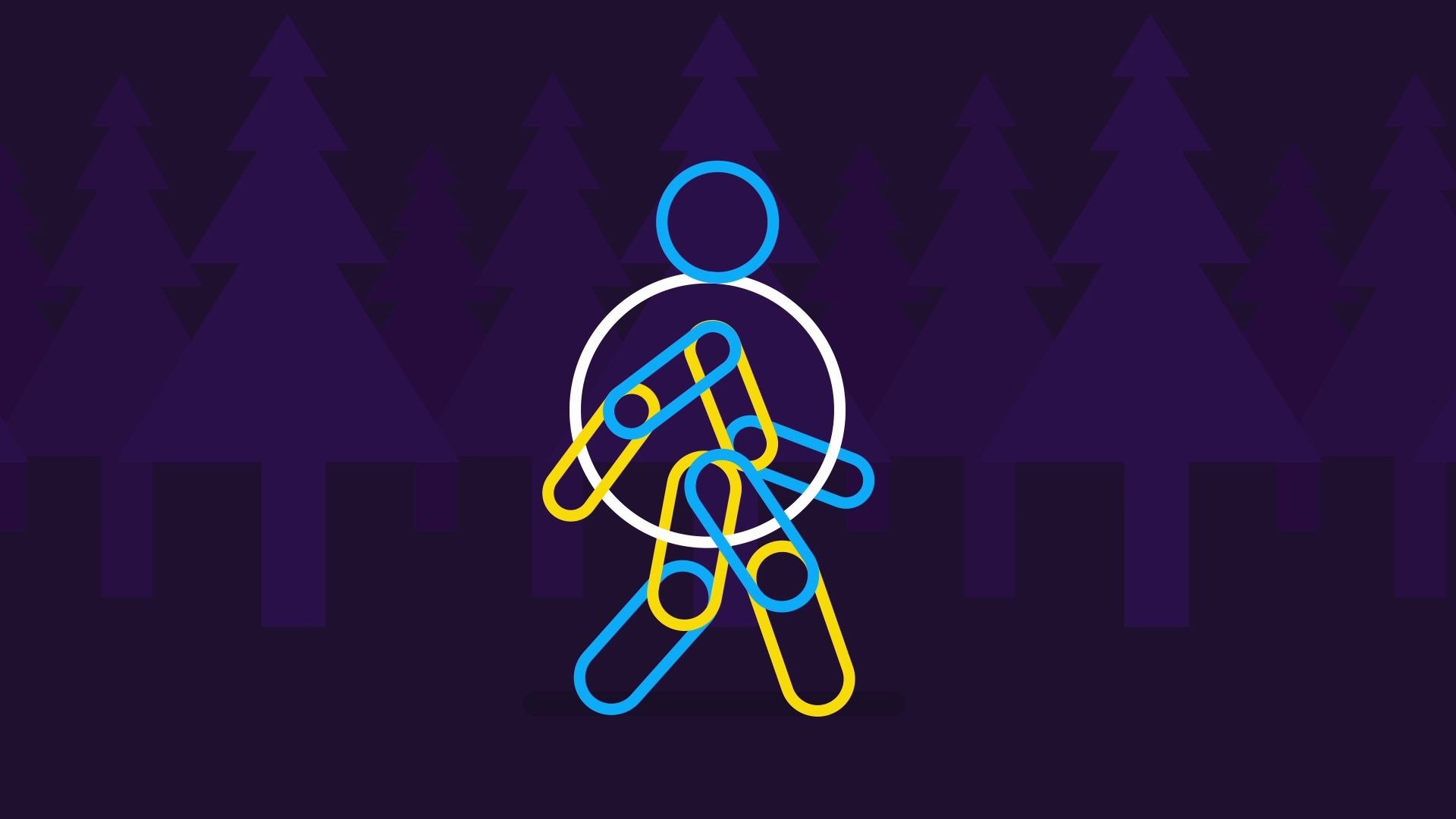 【ae学习记录】小人步行动画临摹