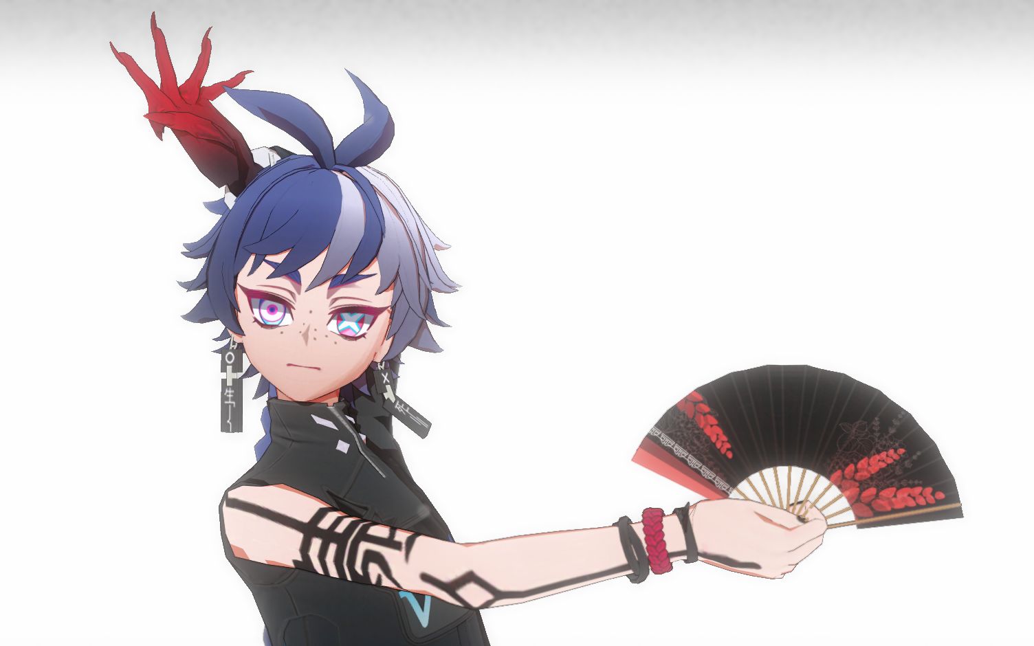 【非人学园mmd】"地府小鲜肉"判官--------花月成双