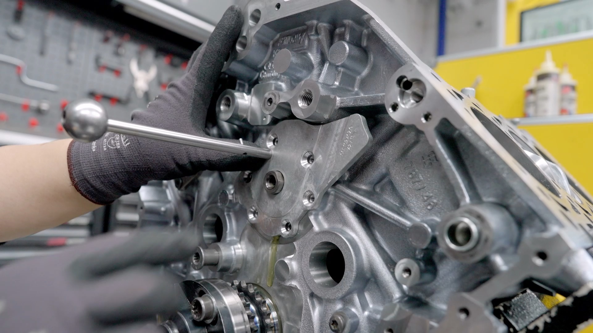 ea837大修发动机-奥立升汽服-奥立升汽服-哔哩哔哩视频