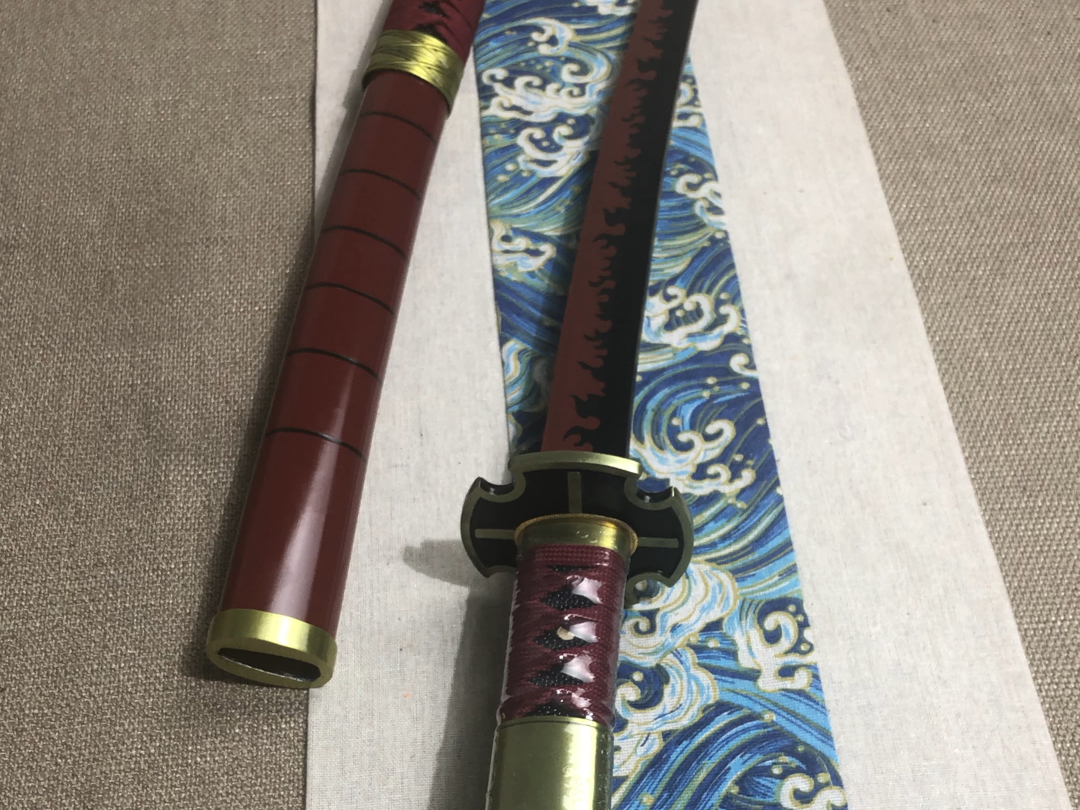 海贼王索隆三刀流同款一比一金属三代鬼彻