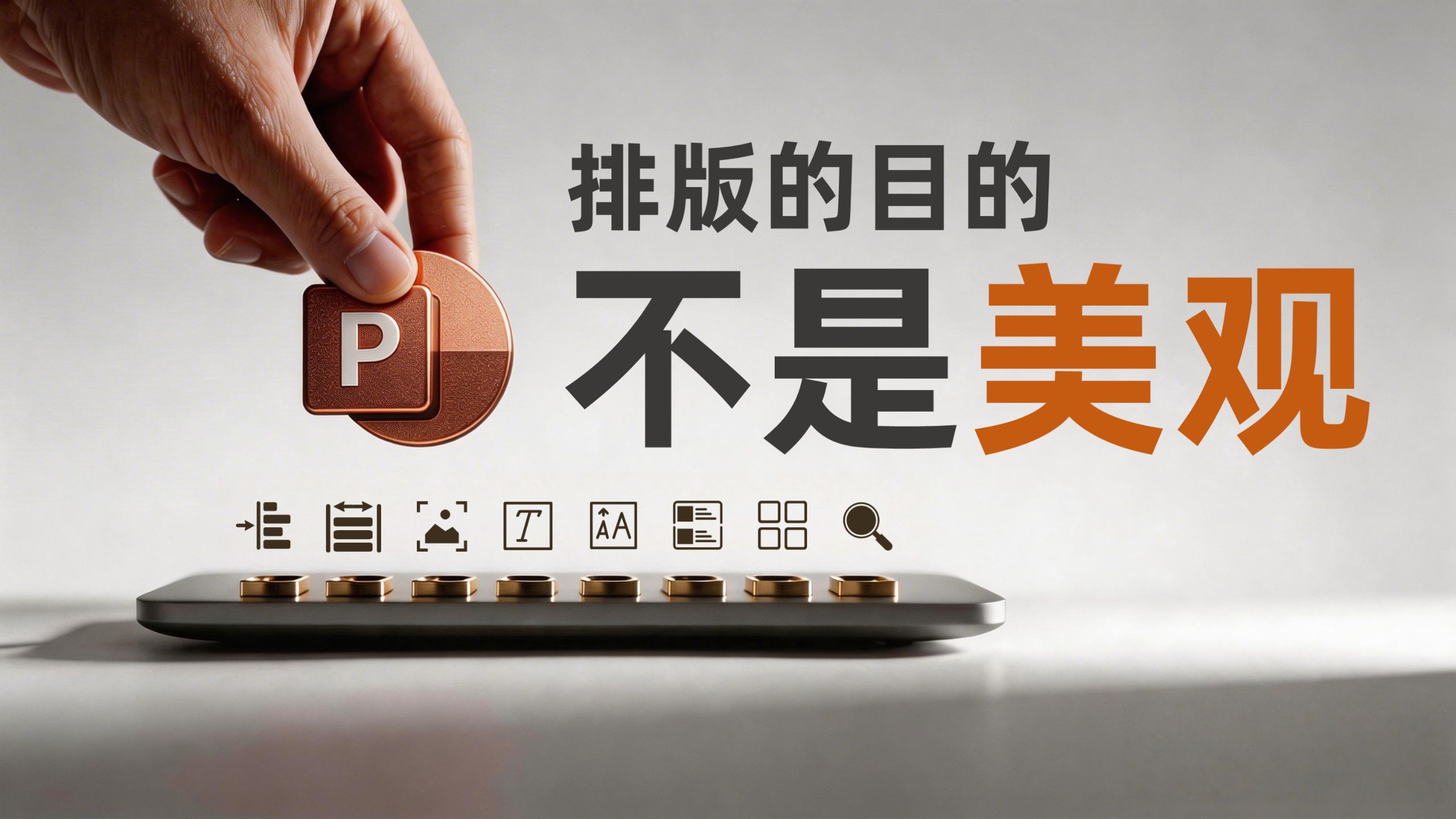 “别为好看排版，要为「被看见」而设计”