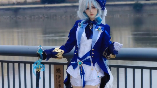 重发【水神 芙宁娜cos正片合集】