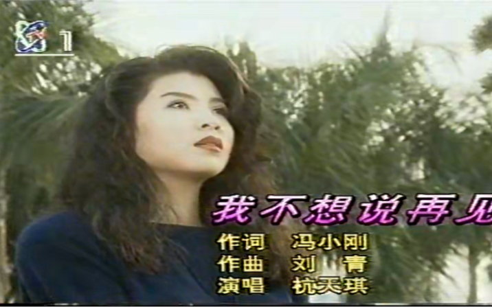 1993年春晚节目评选揭晓晚会歌曲《我不想说再见》杭天琪哔哩哔哩bilibili