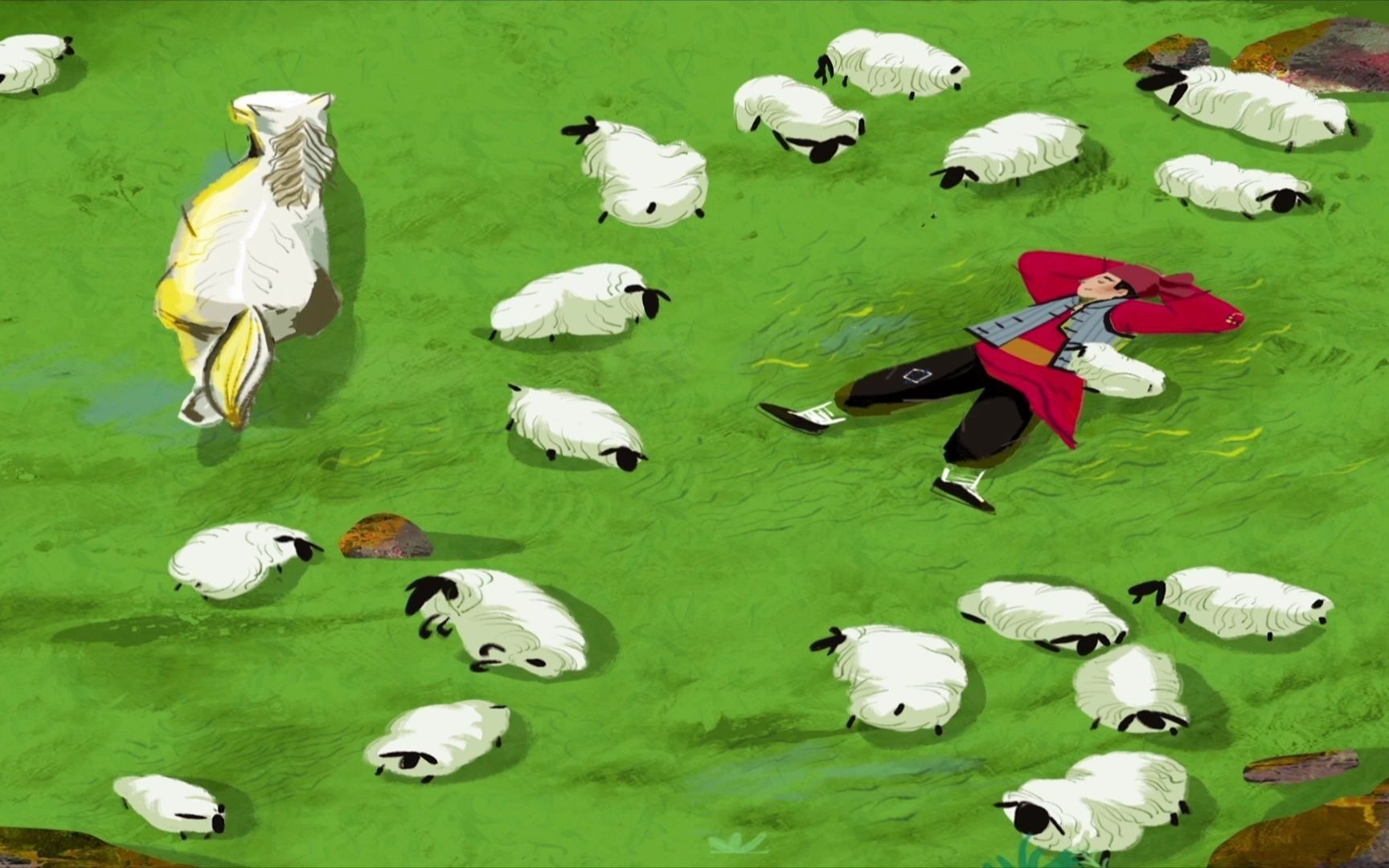 2021毕业动画短片《苏和的白马》