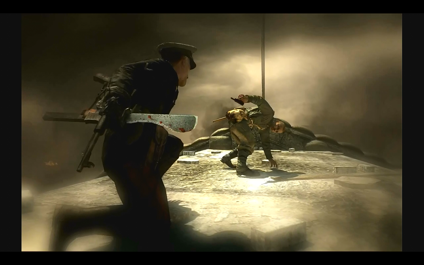 假的cod5最后一关:德国回到了纳粹手上