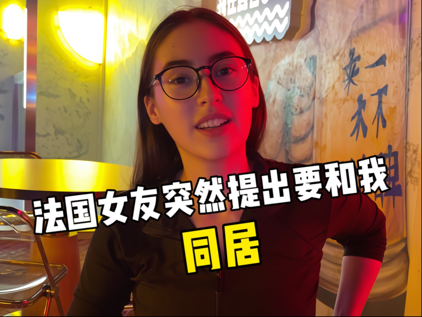 法国女友竟然提出要和我同居
