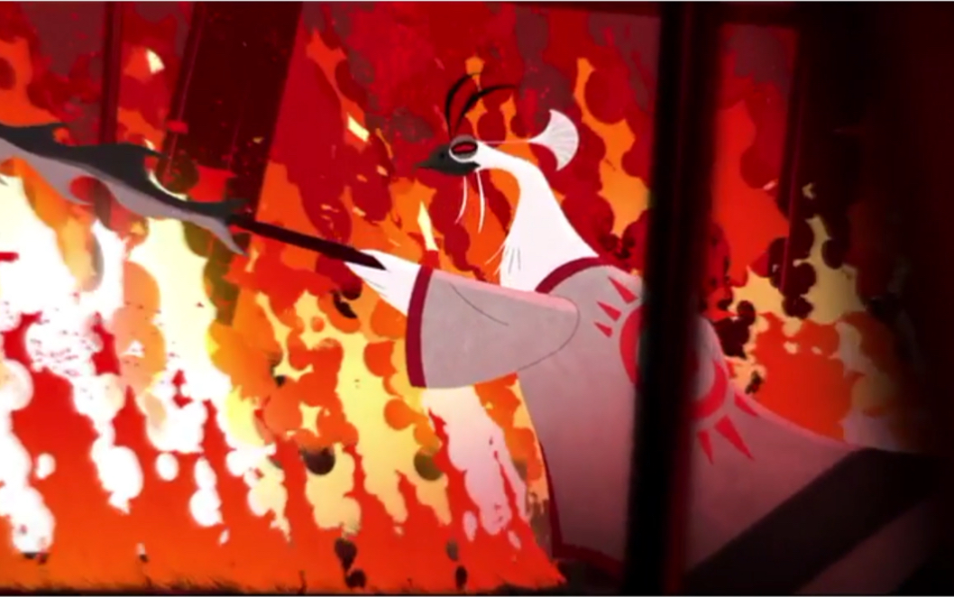 大白鸡这一次没有输功夫熊猫2反派孔雀沈王爷