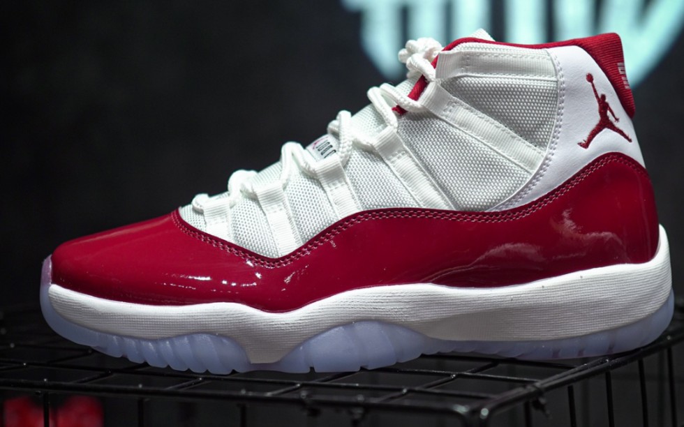 aj11 air jordan 11 "cherry" 白红 yuan.pro