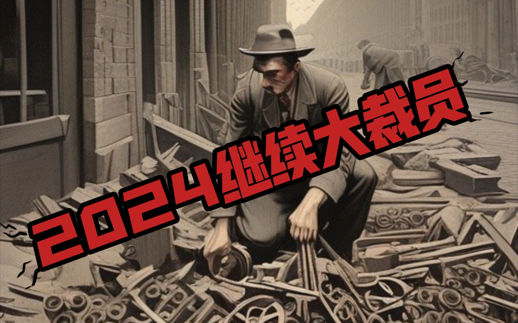 2024年,继续大厂裁员,经济下行,中青年看不到希望和未来.房贷,车贷,婚