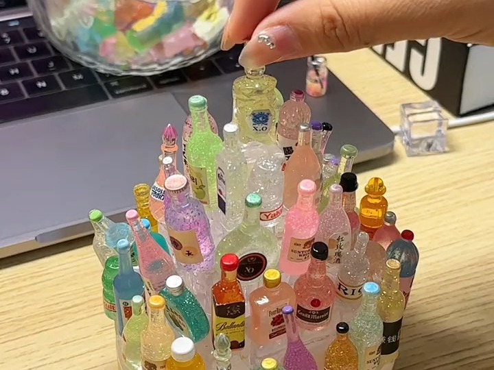 我的好朋友!# 酒瓶小夜灯