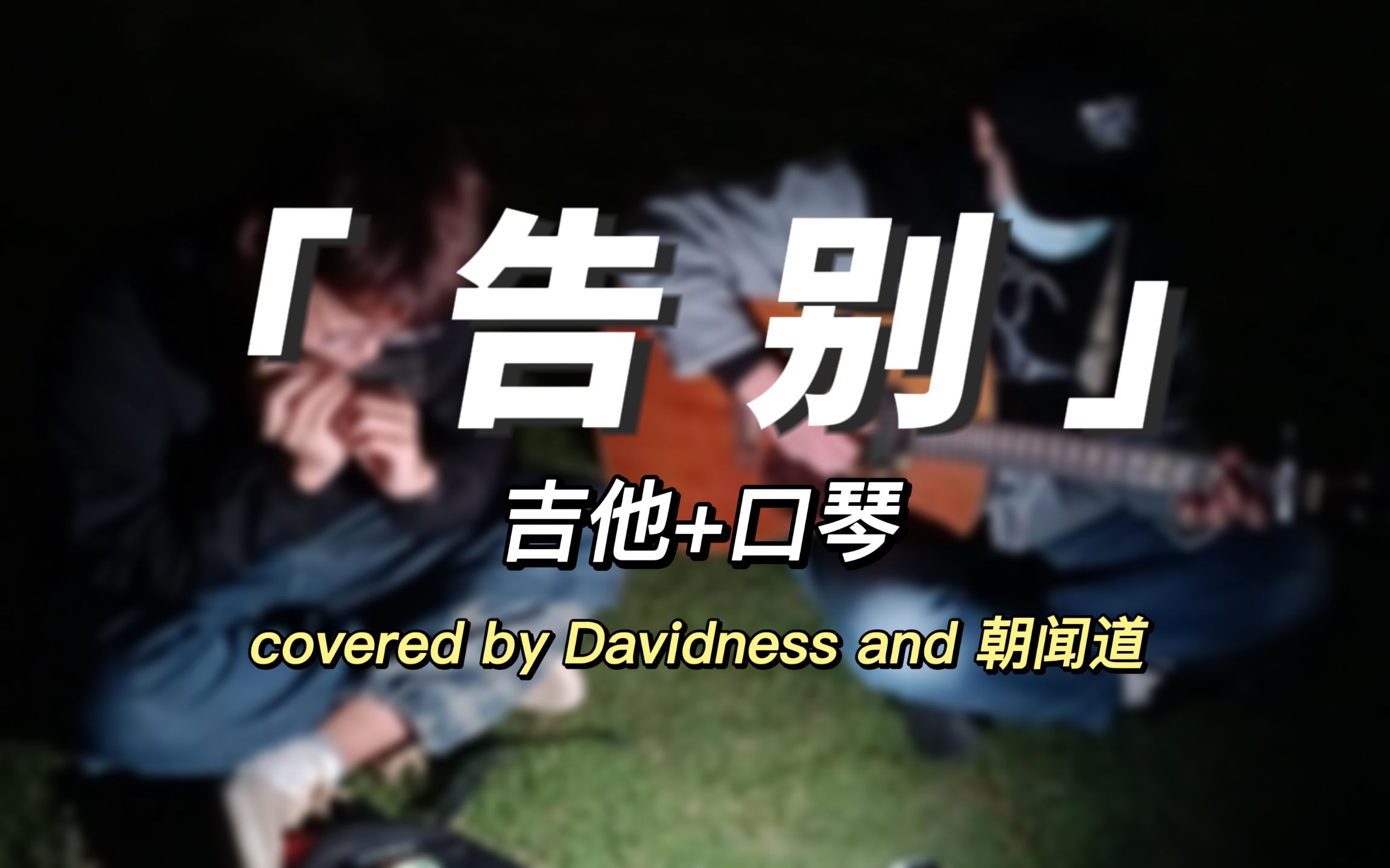【吉他+口琴】《告别》从《遇见》开始，珍惜每一次遇见，因为不一定能好好告别
