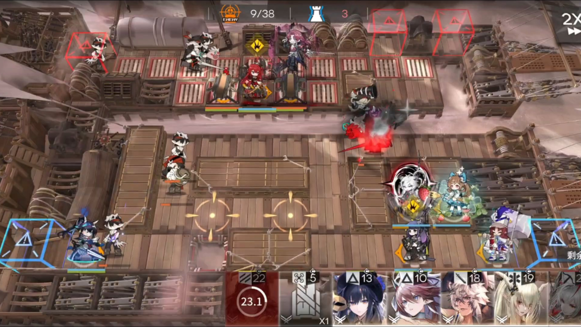 【明日方舟/出苍白海】活动关卡ep-ex-8 盐海尽头