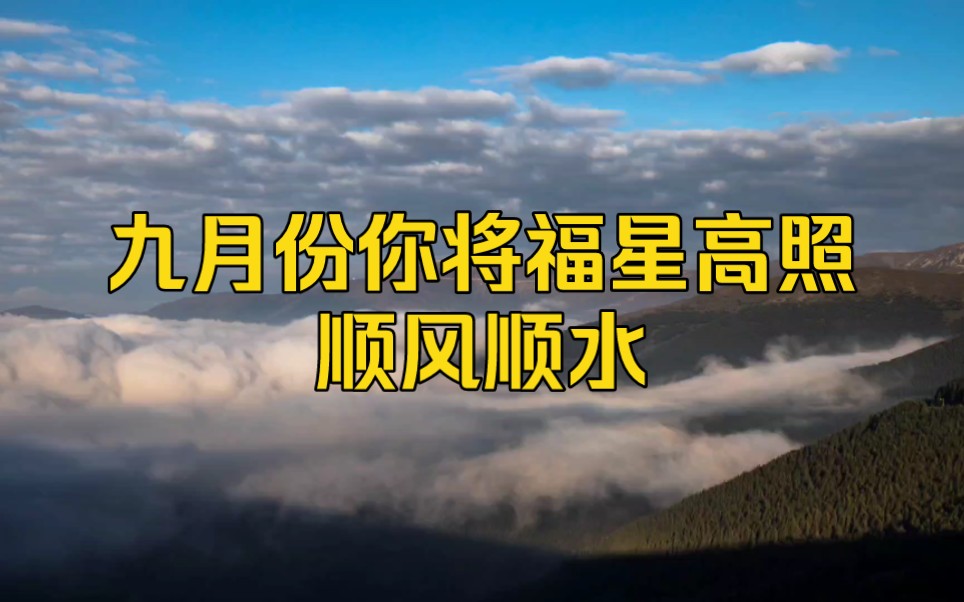 从明天起,你将福星高照,顺风顺水,留下一句时来运转,领取好运!哔哩哔哩bilibili