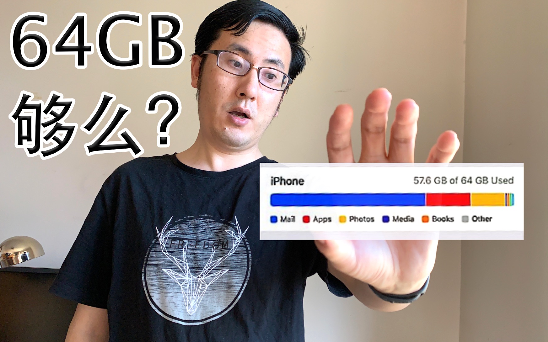 64GB够不够用?教你优化存储空间!删除神秘的“其他”占用!
