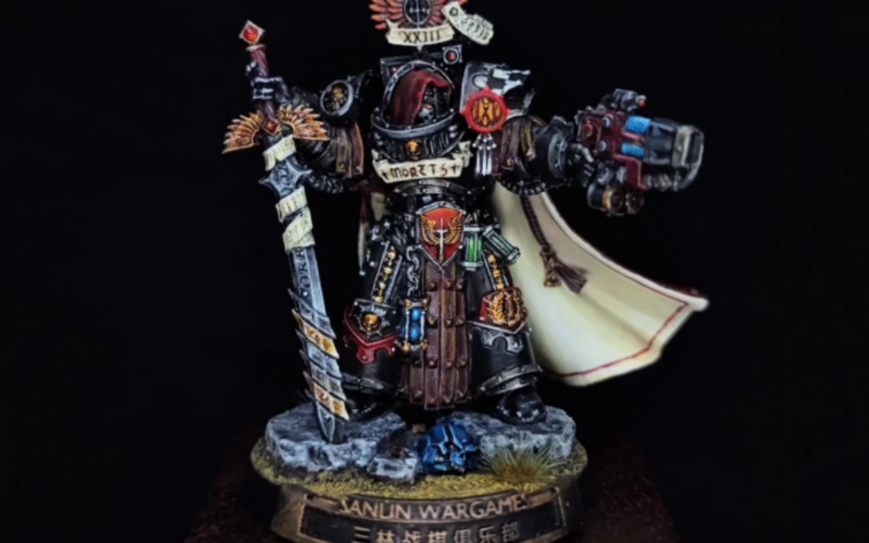 战锤fw 黑暗天使马杜克-三林战棋出品!