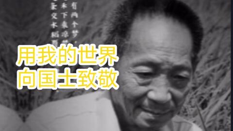 用mc向袁隆平国士致敬 伟人精神永垂不朽 哔哩哔哩 用mc向袁隆平国士致敬 伟人精神永垂不朽 哔哩哔哩