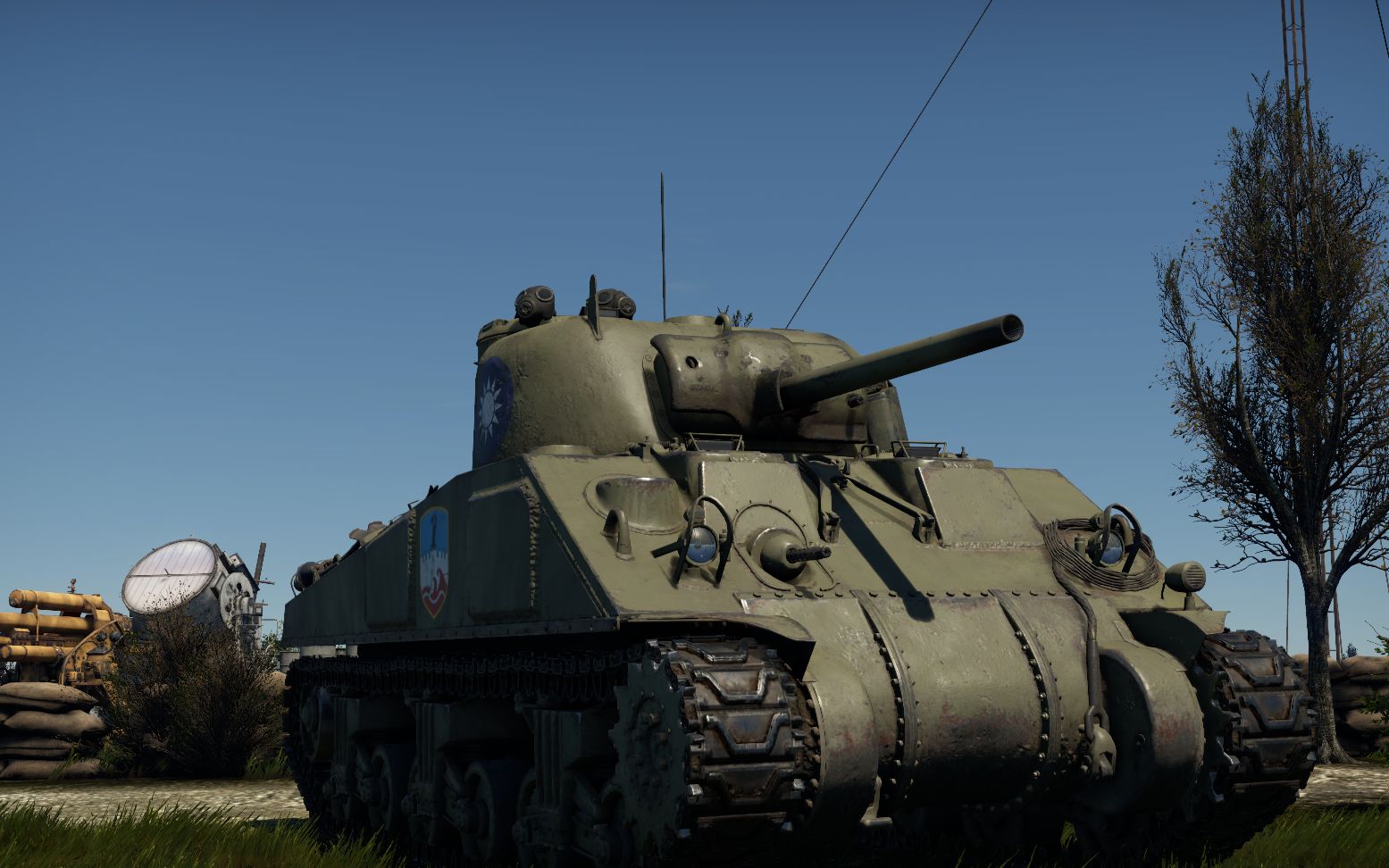 【战争雷霆】中国远征军的东亚之虎——m3a3与谢尔曼的划水向剪辑