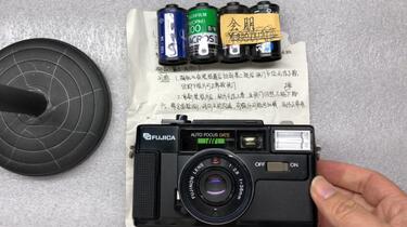 FUJICA/富士AUTO 7 日本135胶片胶卷便携照相机拆机维修清理保养