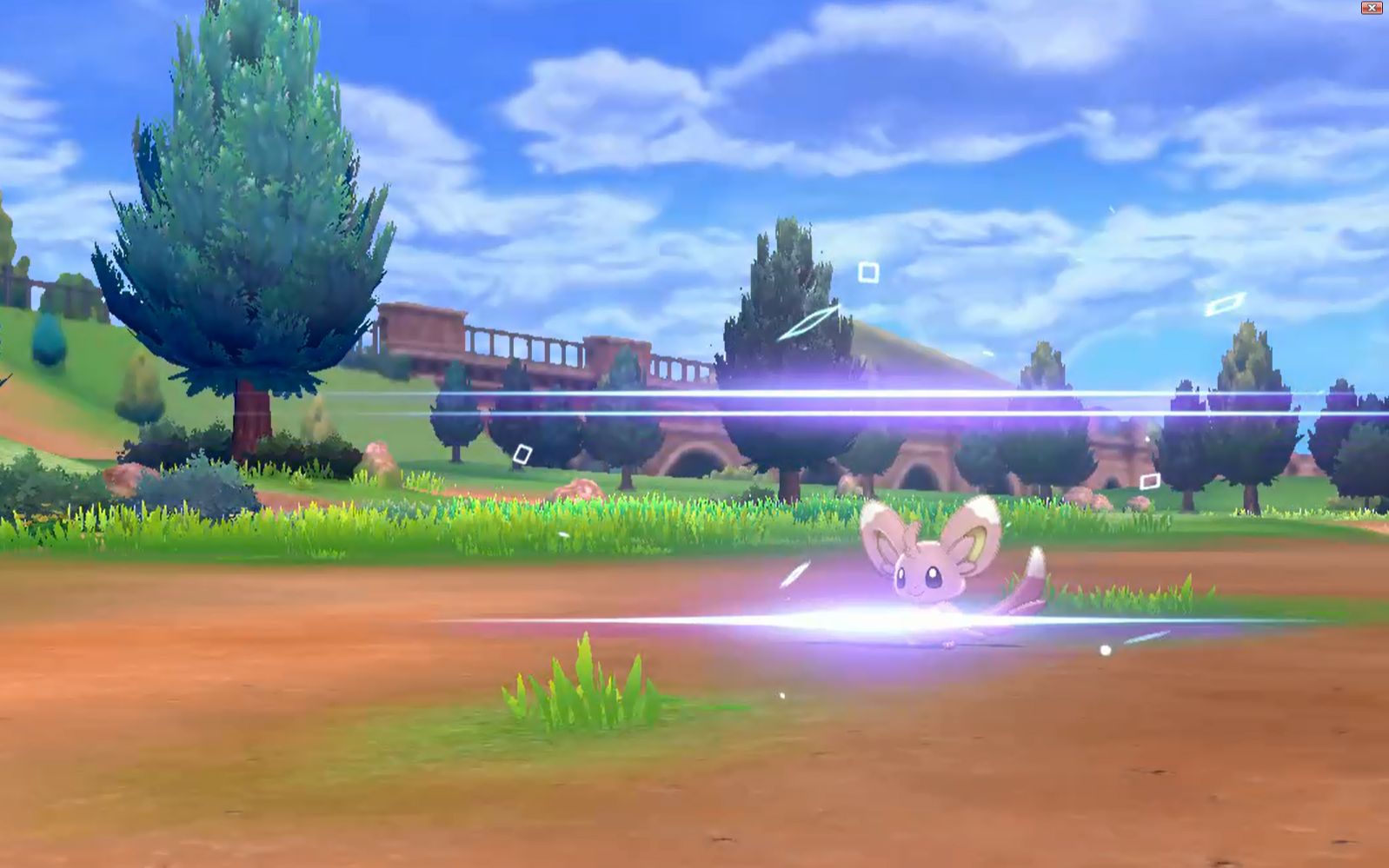 宝可梦剑盾闪光泡沫栗鼠