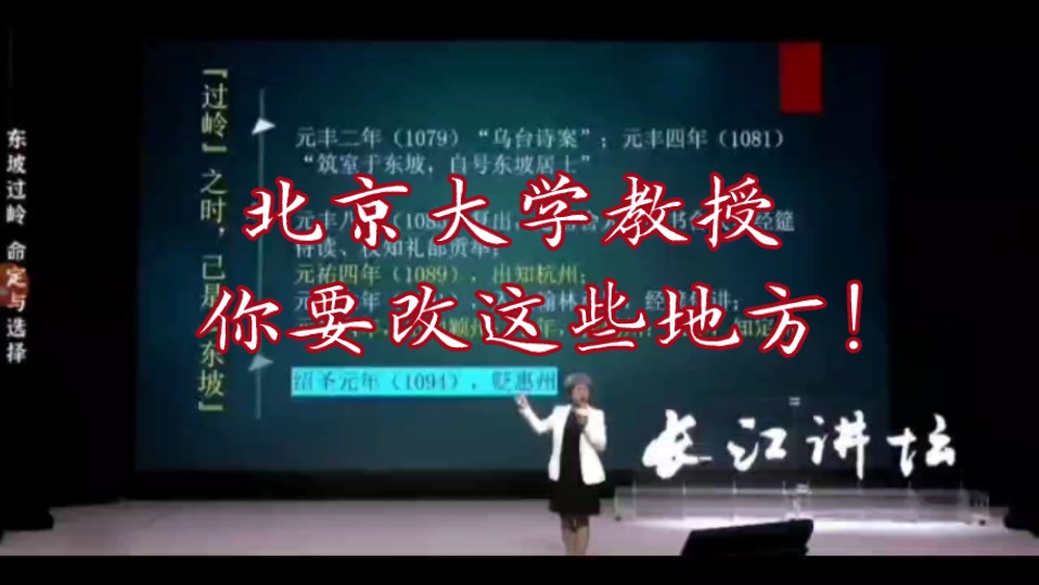 给北大教授赵冬梅指误哔哩哔哩bilibili