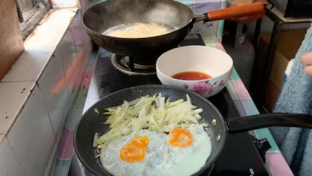 [图]做一碗酸甜辣的冷面吃，十几年没有回过佳木斯了，也算是家乡的味道了