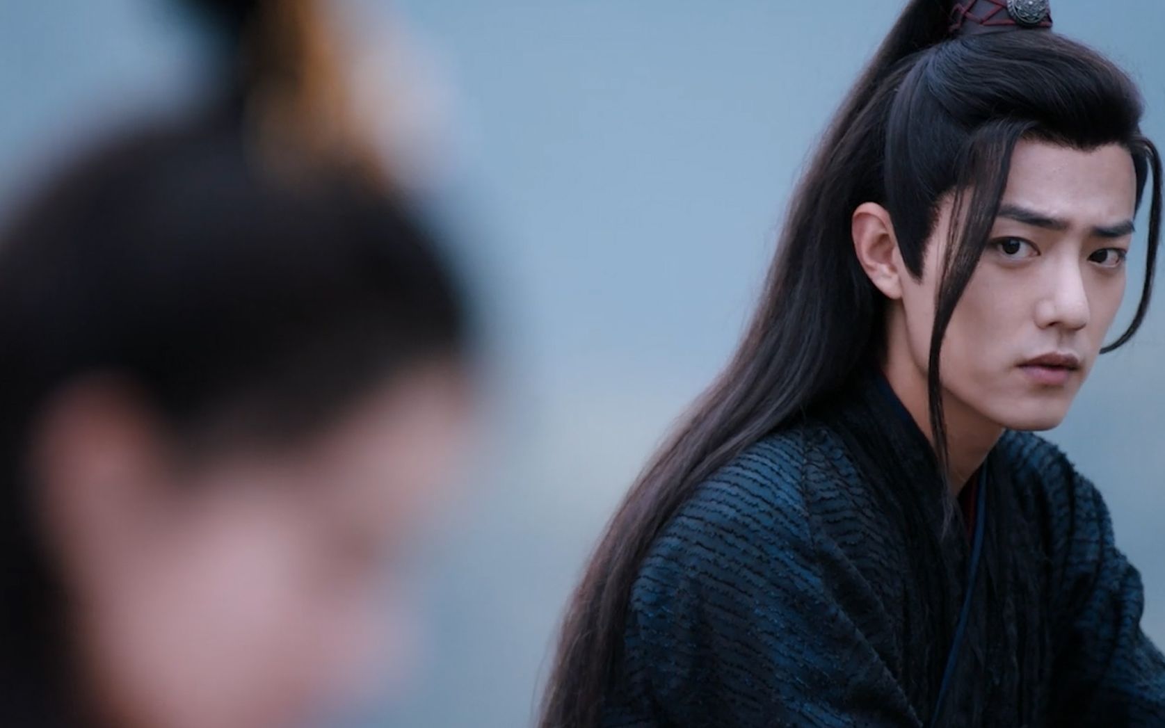 陈情令:魏无羡看温情的眼神超甜,反复回看好几遍,蓝湛都吃醋了_哔哩