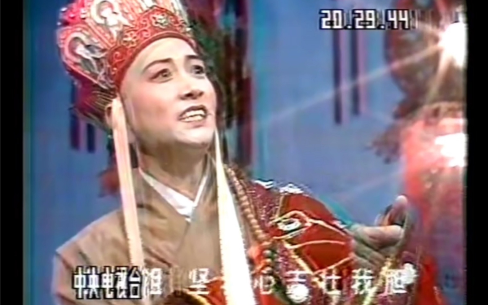 [图]1987齐天乐春晚节目之《唐僧抒怀》，由迟重瑞演唱