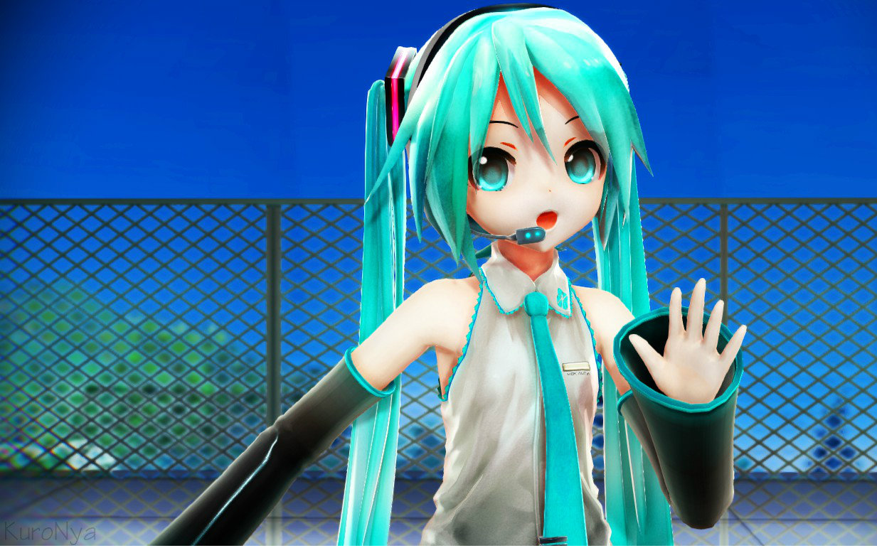 【初音ミク】三媽miku大法好/≥▽≤/ lamb.【mmd】