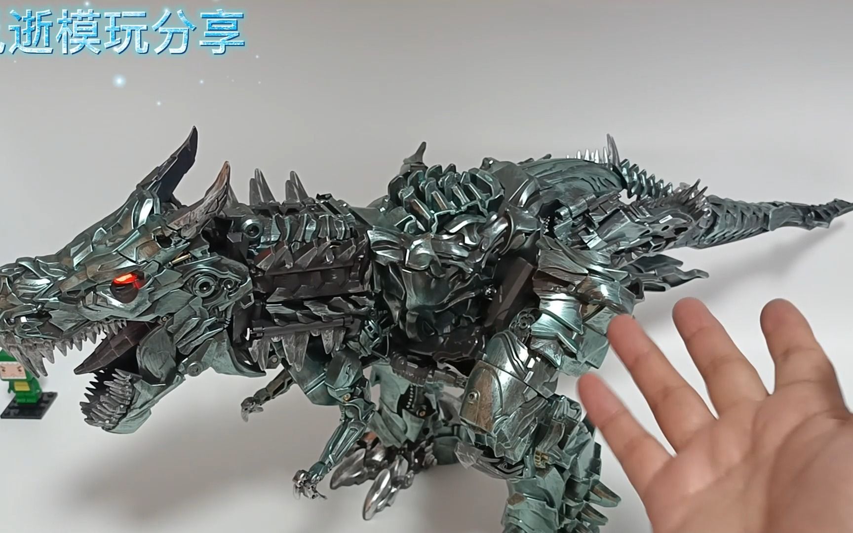 风逝模玩分享:第192期 变形金刚 泰霸hmk04 钢索 (逆变)