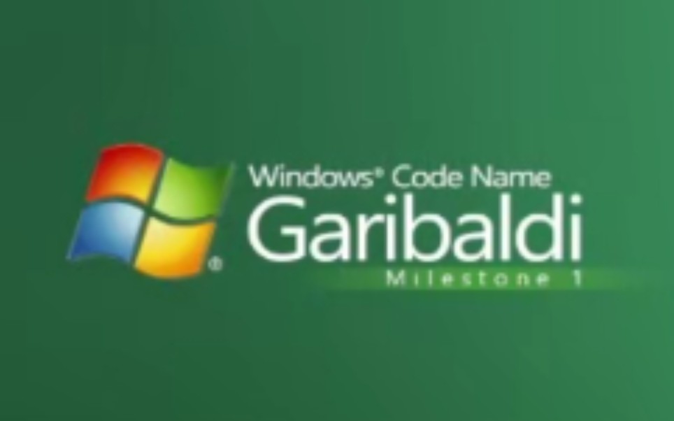 奇怪的魔改Vista系统  Windows Code Name Garibaldi build 6008哔哩哔哩bilibili