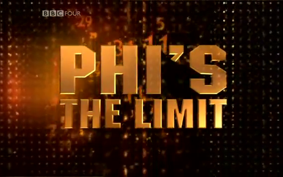 【中字/科学】BBC 数字之夜:黄金比例的极限 A Night of Numbers: Phi's The Limit(2008)哔哩哔哩bilibili