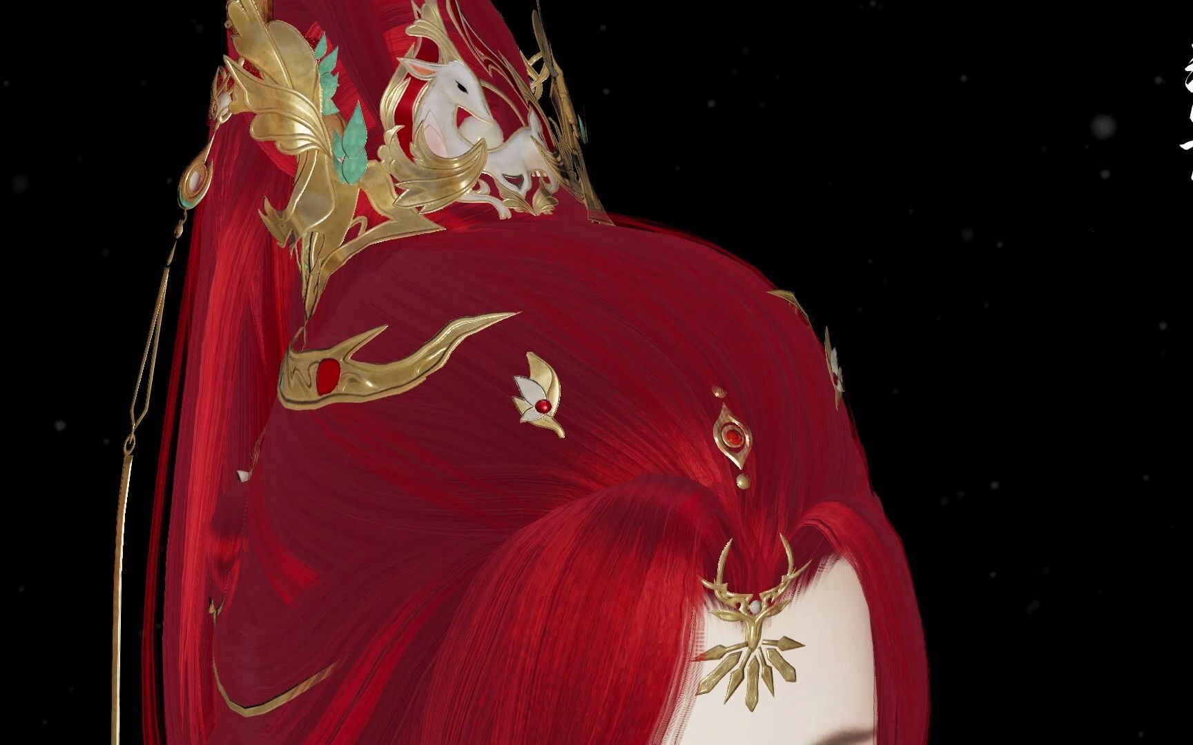 【剑网三】十二红 王红 全体型高清视频欣赏 我觉得是最正常的头发