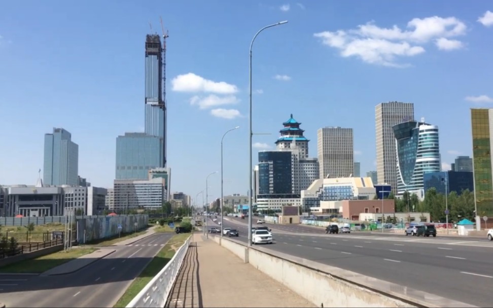 努尔苏丹(阿斯塔纳)之旅 - 哈萨克斯坦街景_哔哩哔哩_bilibili