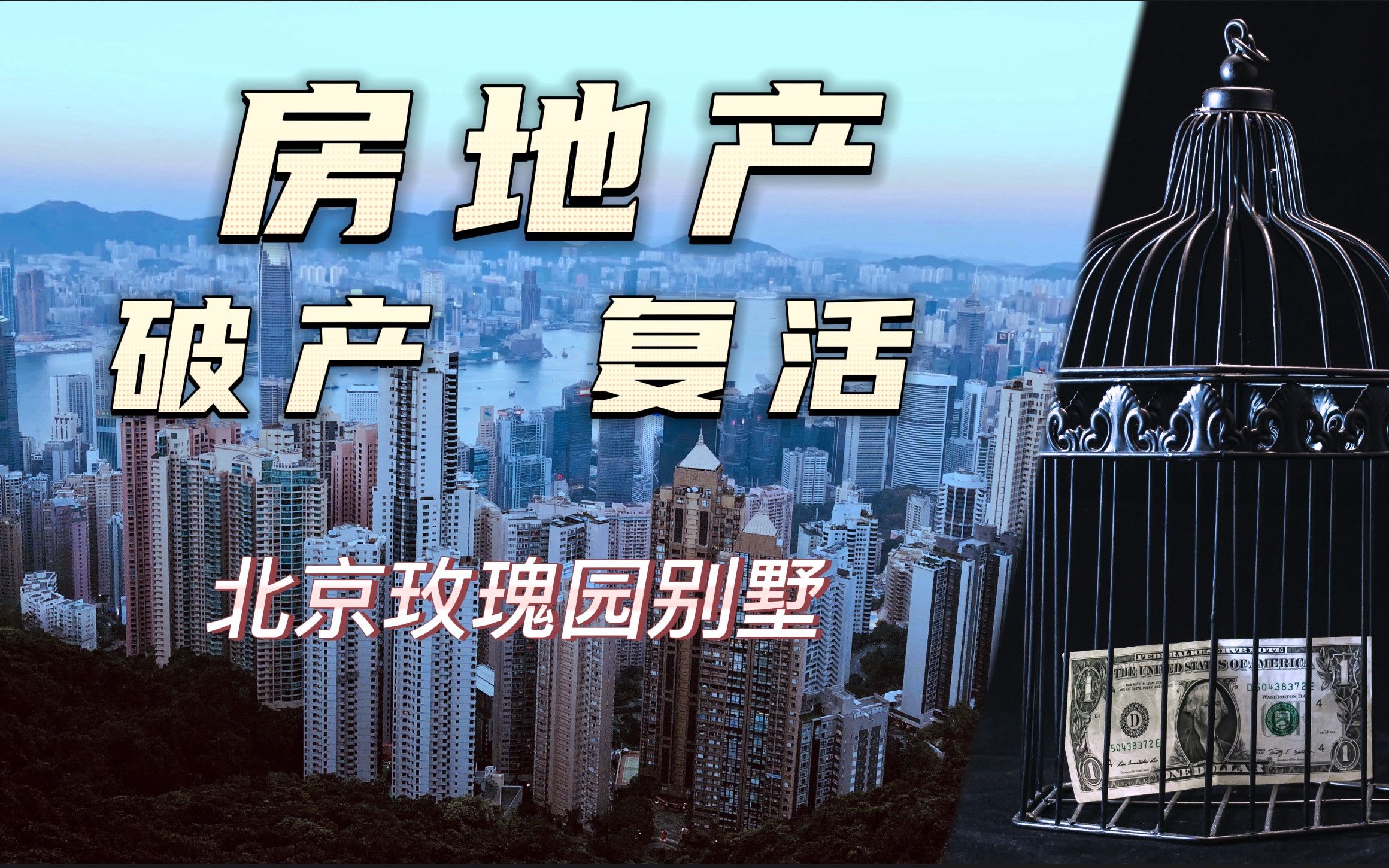 房地产 资本 破产 欺骗 接盘,最后死而复生,北京玫瑰园别墅一个奇幻商业故事.哔哩哔哩bilibili