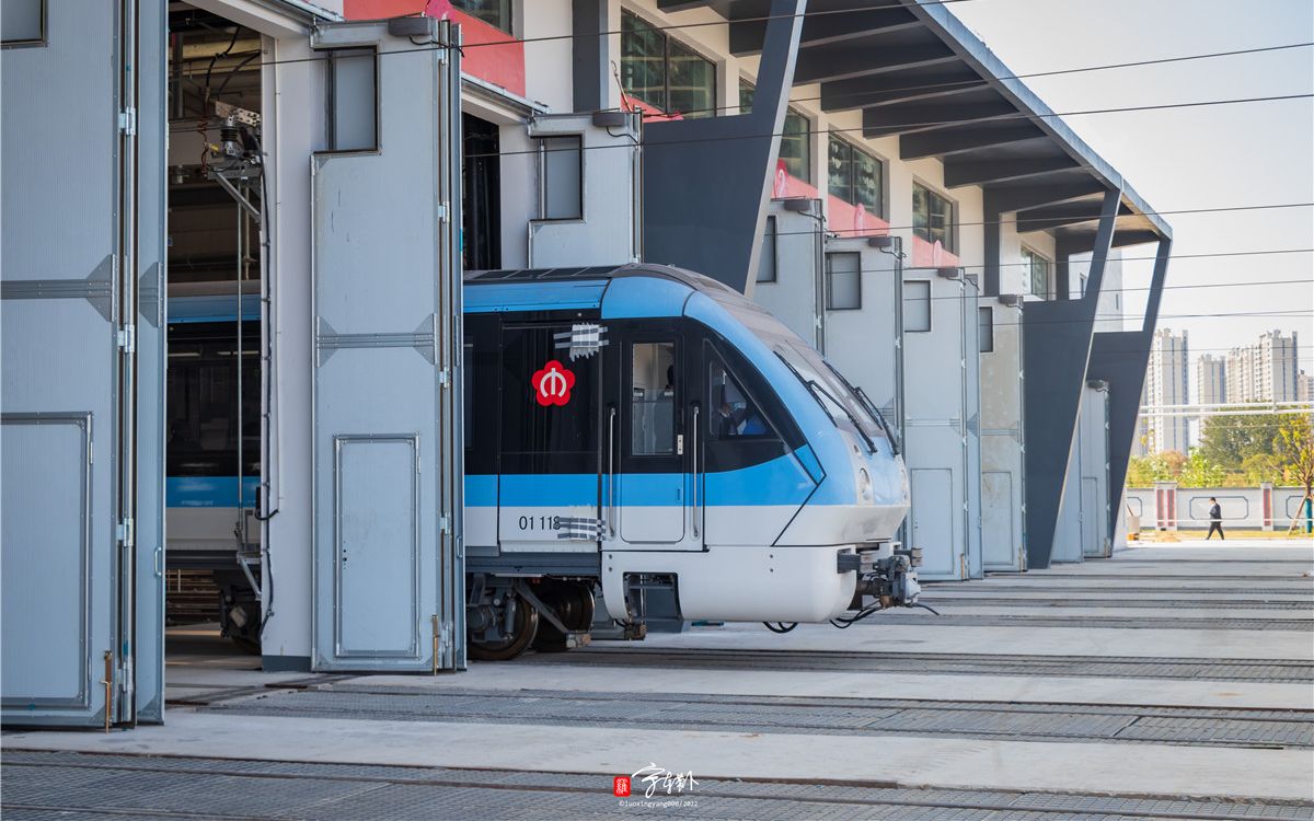 南京地鐵1號線北延線二橋公園停車場熱滑試驗