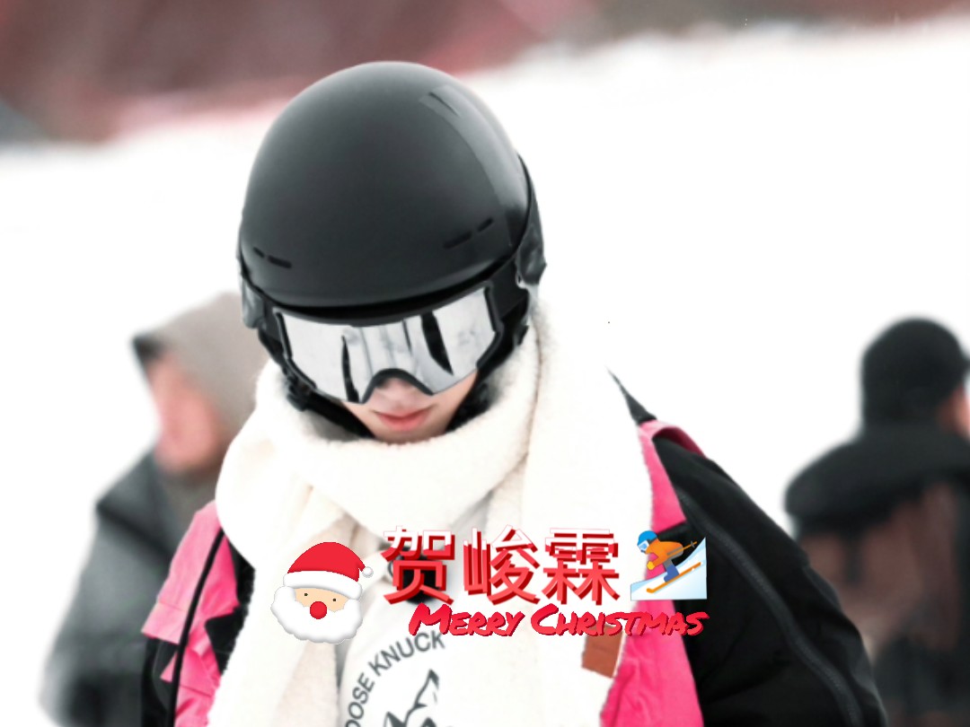 【贺峻霖】12.25收官站开启新的体验⛷️#贺峻霖一路繁花#一路繁花沈阳行#爱奇艺一路繁花哔哩哔哩bilibili