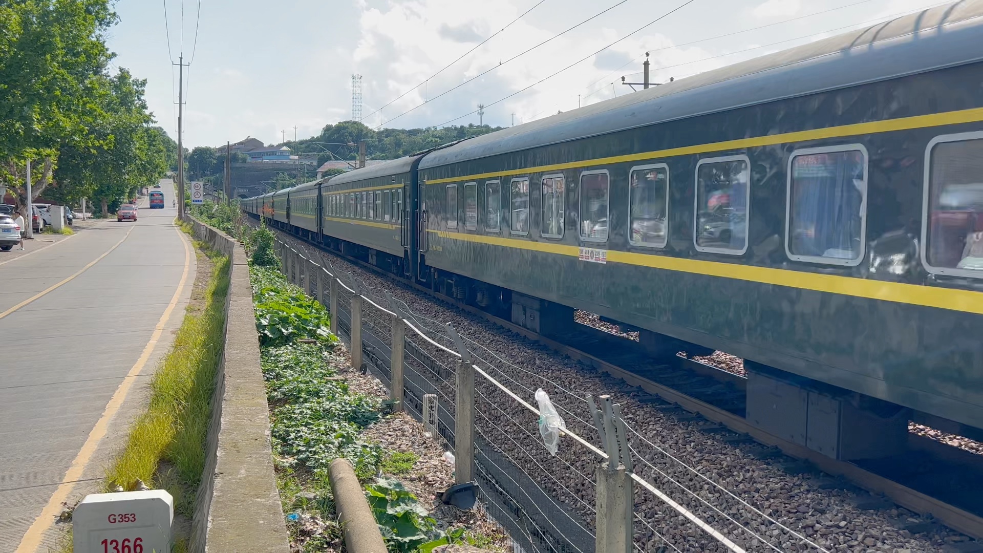 全绿的k474和列尾的原色wx25t999318