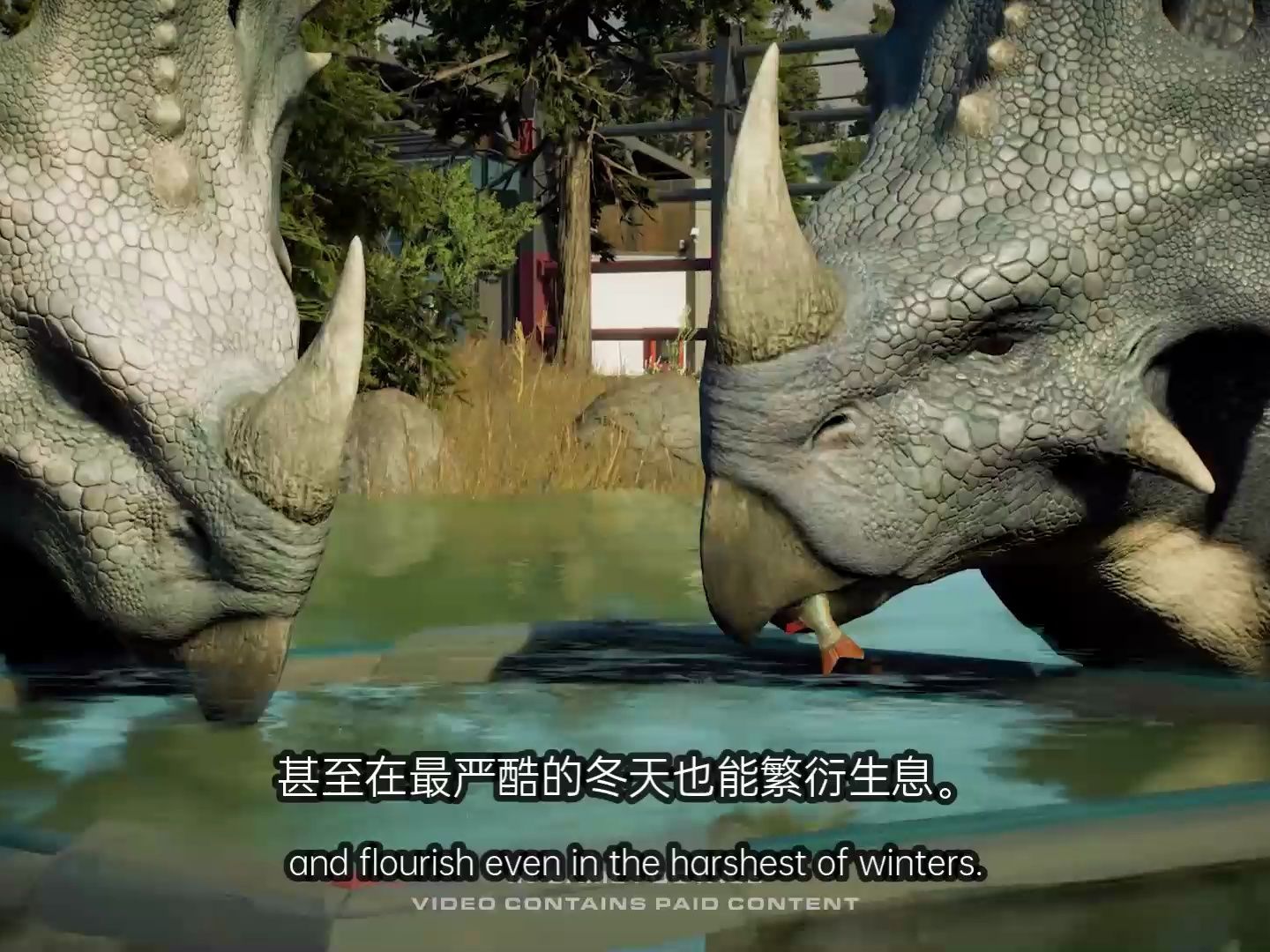 《侏罗纪世界:进化 2》- 秘密物种包发布预告片 ps5 和 ps4 游戏 中英