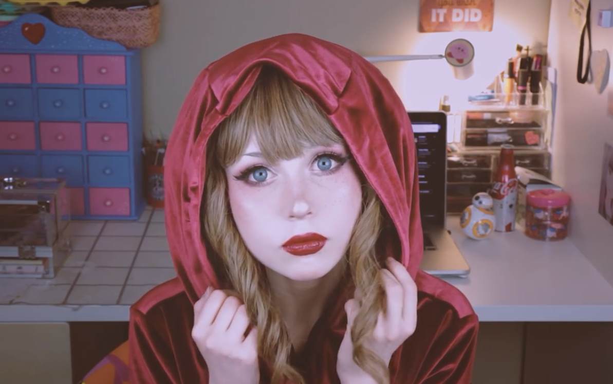 ☆Freckled Red Riding Hood☆Makeup Tutorial☆哔哩哔哩bilibili