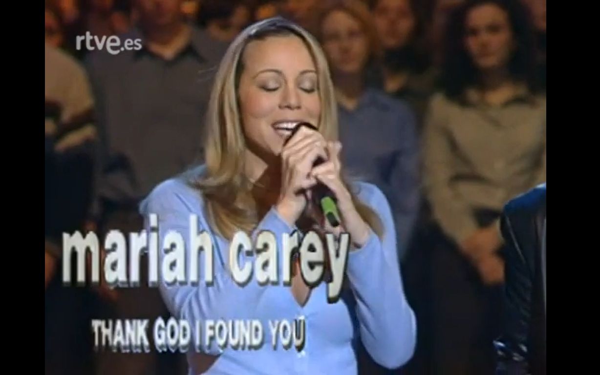 [图]【牛姐的弃女冠单】Mariah Carey feat. Joe - Thank God I Found You 2000.01.27